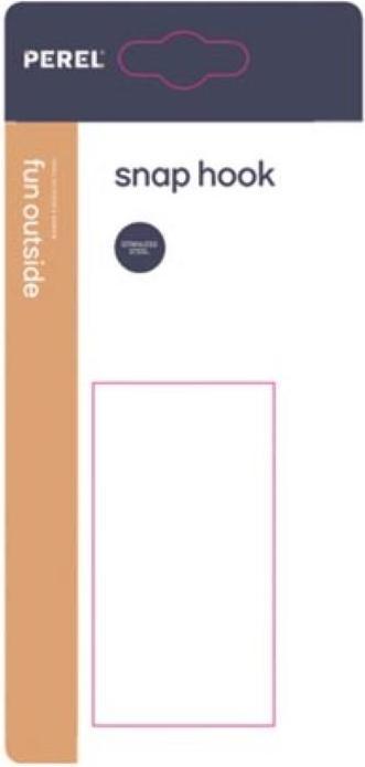 Produktbild Perel Karabinerhaken (2 x 9 x 19 cm)