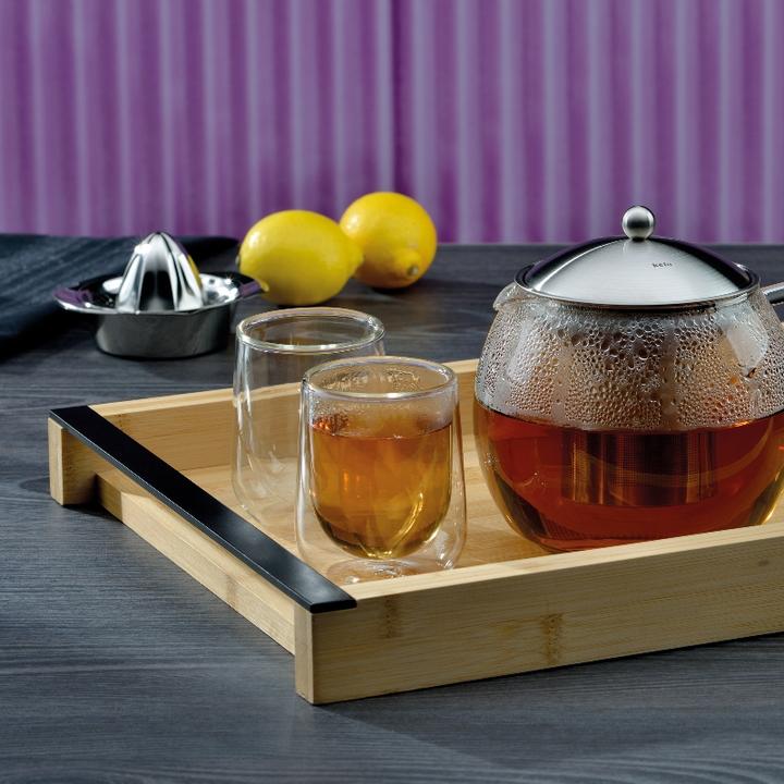 Produktbild Kela Serviertablett Kiril Nature/Schwarz