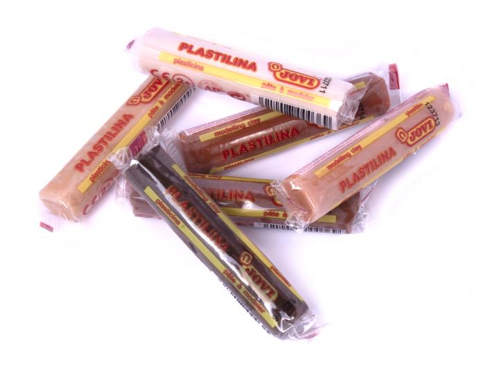 Actual product image Jovi Plasticine PLASTILINA assorted colours, 6 colours 15.0 g each