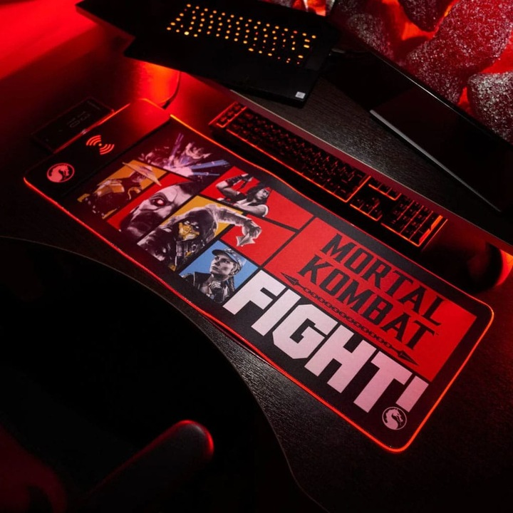 Image du produit Numskull Mortal Kombat : Tapis de souris XXL + chargeur mobile (XXL)