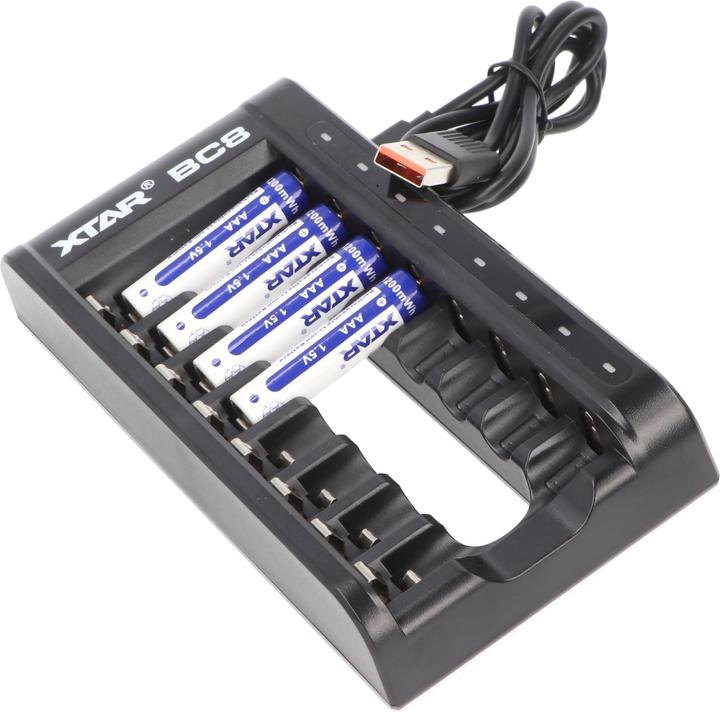 Produktbild Xtar BC8 (1 Stk., AA, Ladegerät ohne Akku)