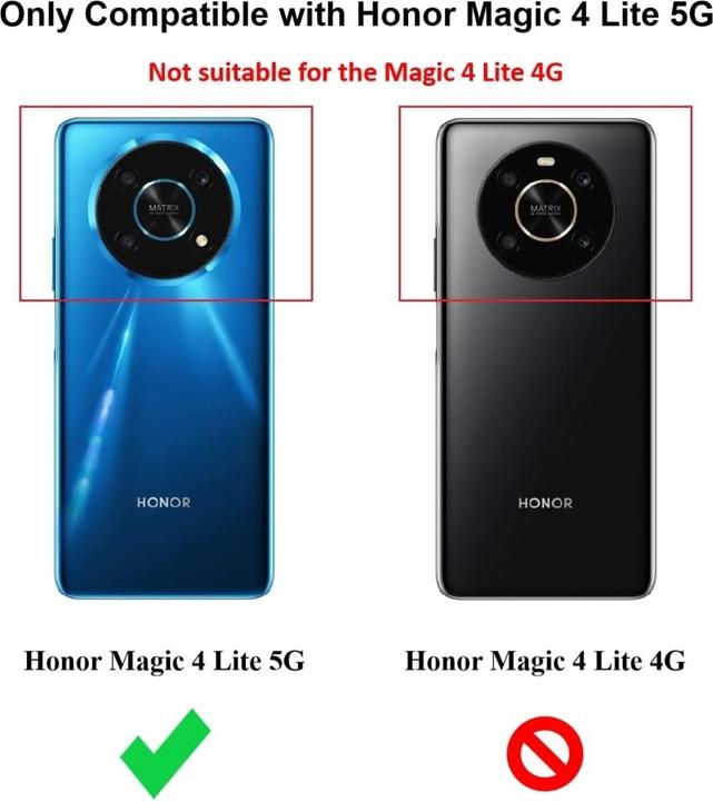 Produktbild Screenguard Honor Magic4 Lite 5G Hülle Crystal Soft Airbag Bumper (Honor Magic 4 Lite 5G)