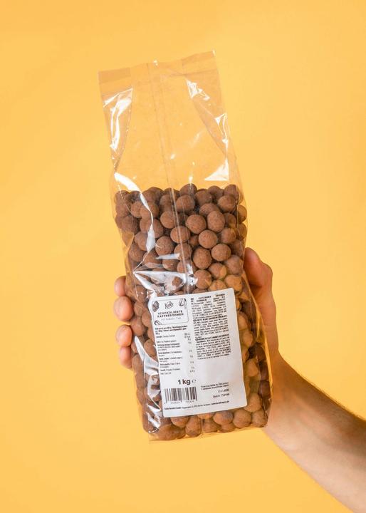 Actual product image KoRo Coffee beans coated with chocolate