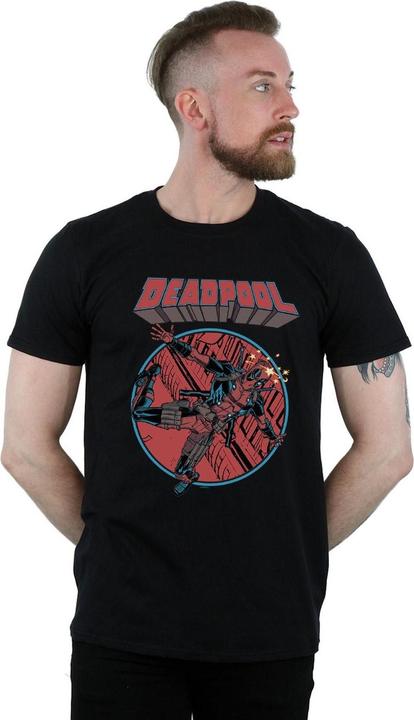 Image du produit - T-shirt DEADPOOL FLYING - Homme (M)