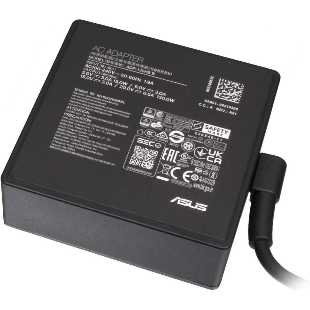 ASUS AC Adapter 130W / 6.5A / 20V / USB-C (130 W), Notebook Netzteil