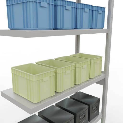 Image du produit Schulte Lagertechnik Système enfichable Élément suivant MULTIplus330 avec traverse de longueur