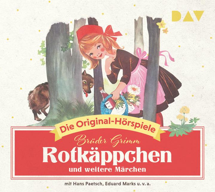 Produktbild Rotkäppchen und weitere Märchen (Wilhelm Grimm, Jacob Grimm, Deutsch)