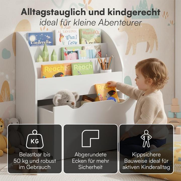 Actual product image Bellabino Children's bookshelf with drawer