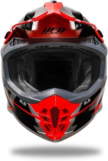 Productafbeelding Ufo Plast INTREPID helm grijs L (L)