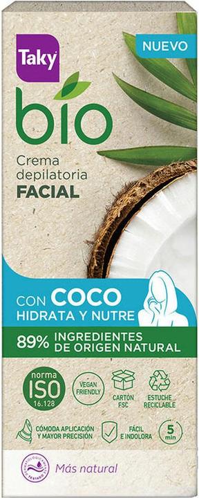 Actual product image Taky Crema depilatoria facial (20 ml)