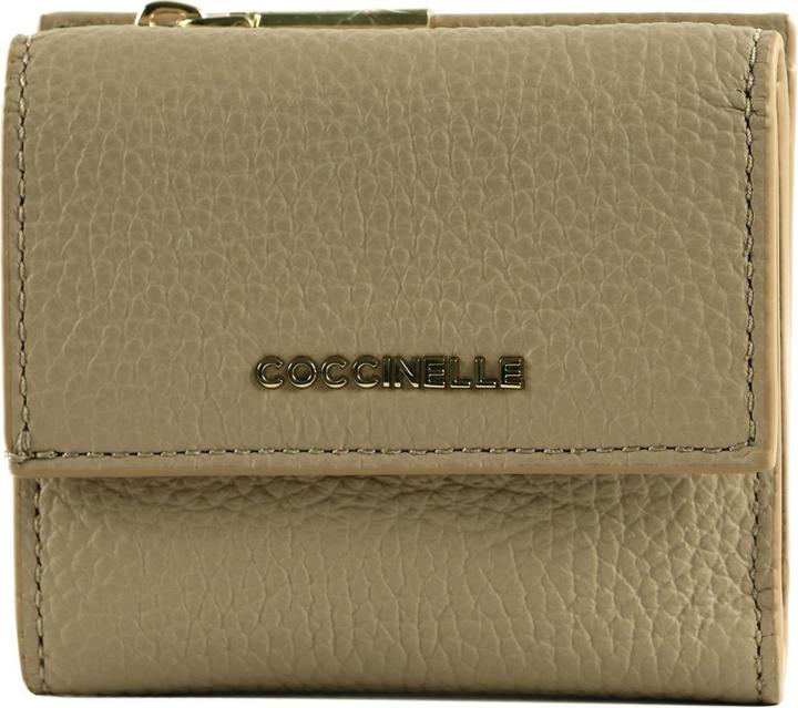 Actual product image Coccinelle Metallic Soft Wallet Grained Leather