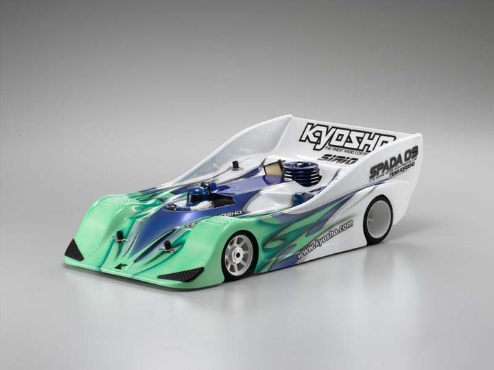 KYOSHO SPADA 09 オンロード RCカー Red RC » Kyosho Spada 09 up close