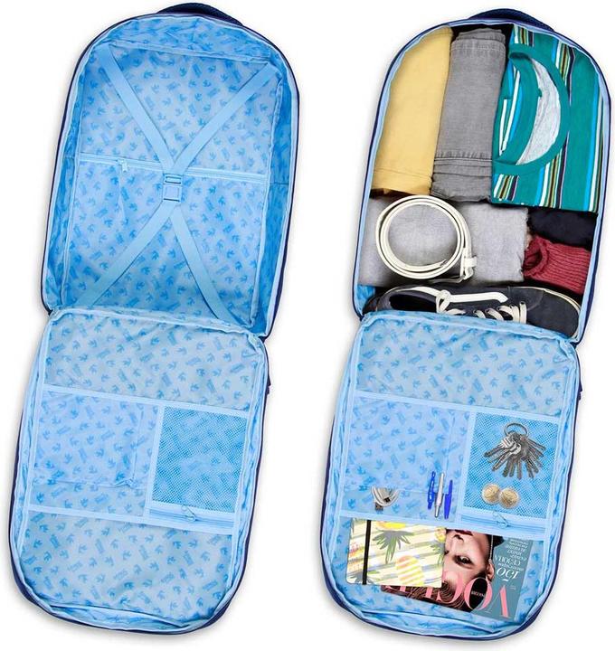 Actual product image Karactermania Large Mercury Travel Backpack 47x23x33cm Action