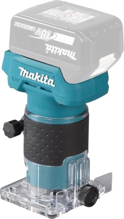 Immagine prodotto Makita DRT 52 RG fresatrice per bordi a batteria 18 V 6 mm brushless + 2x batteria 6,0 Ah + caricabatterie