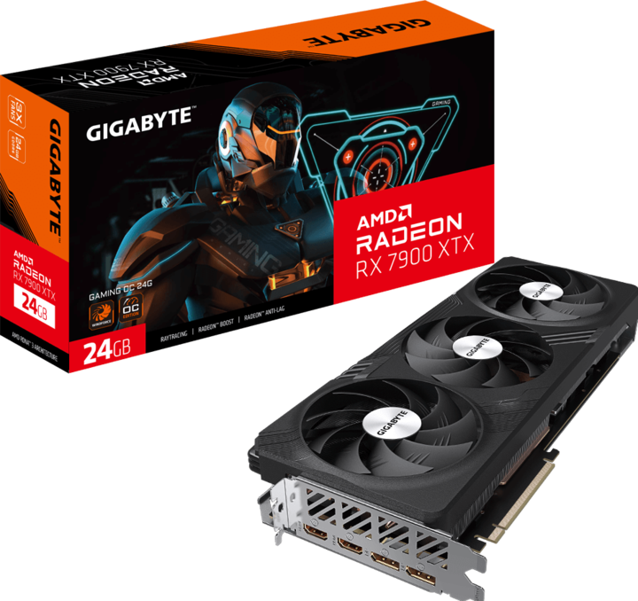 Productafbeelding Gigabyte Radeon RX7900XTX GAMING OC GDDR6 2xHDMI 2xDP (24 GB)
