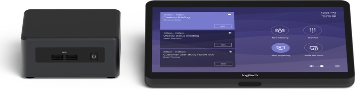 Produktbild Logitech TAP BASE Microsoft Teams Rooms