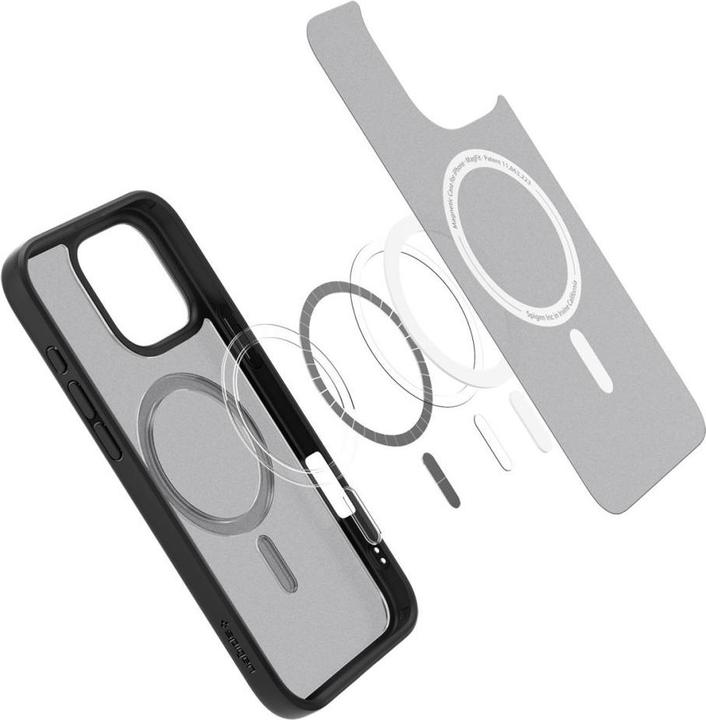 Produktbild Spigen Ultra Hybrid MAG iPhone 16 Pro Max MagSafe frost black ACS08003 (Apple iPhone 16 Pro Max)