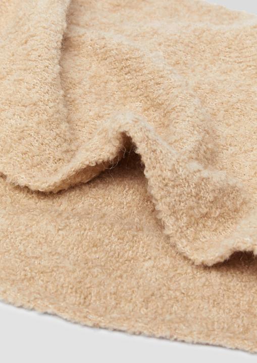 Immagine prodotto s.Oliver Tuch Schal in Bouclé-Optik mit Fransen