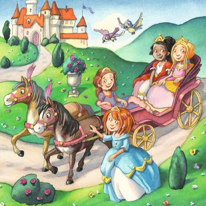 Actual product image Ravensburger Kinderpuzzle - Kleine Prinzessinnen - 3x49 Teile Puzzle für Kinder ab 5 Jahren (49 pieces)