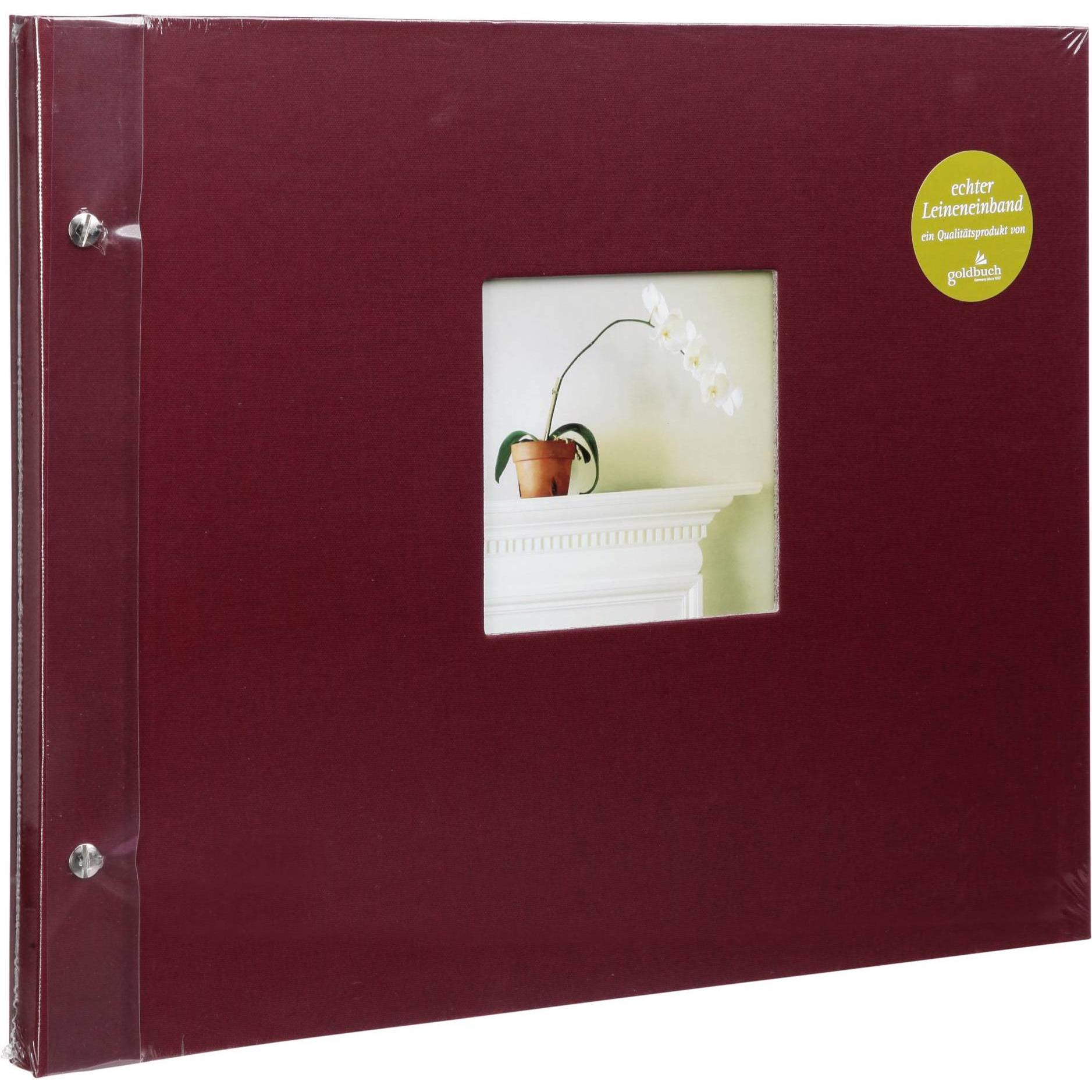 Goldbuch, Fotoalbum, Bella Vista bord. 39x31 Schraubalbum 40 weisse Seiten (39 x 31 cm)