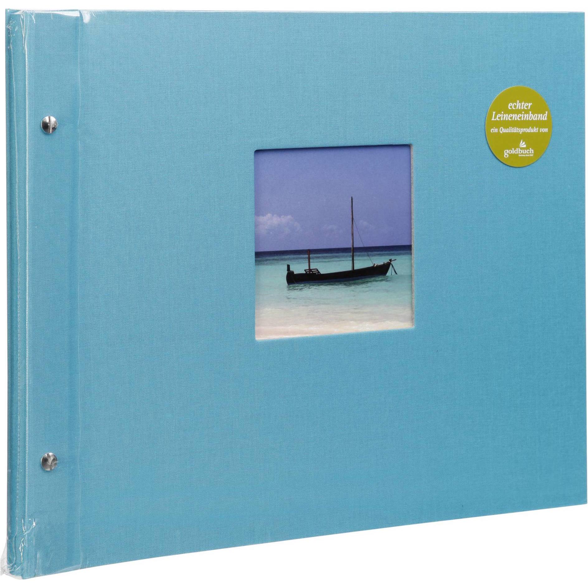 Goldbuch, Fotoalbum, BellaVista 39x31 Schraubalbum 40 weisse Seiten (39 x 31 cm)