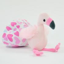 Actual product image Kögler Felicitas, mini flamingo made of plush in an egg (13 cm)
