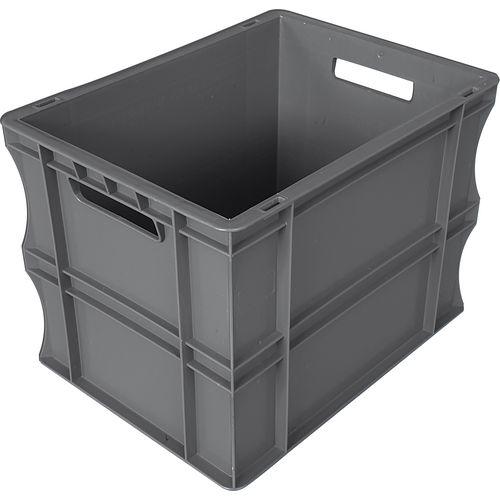 Actual product image Viso Transport box E4332 Grey 400 mm x 320 mm (40 x 30 x 32 cm, 32 l)