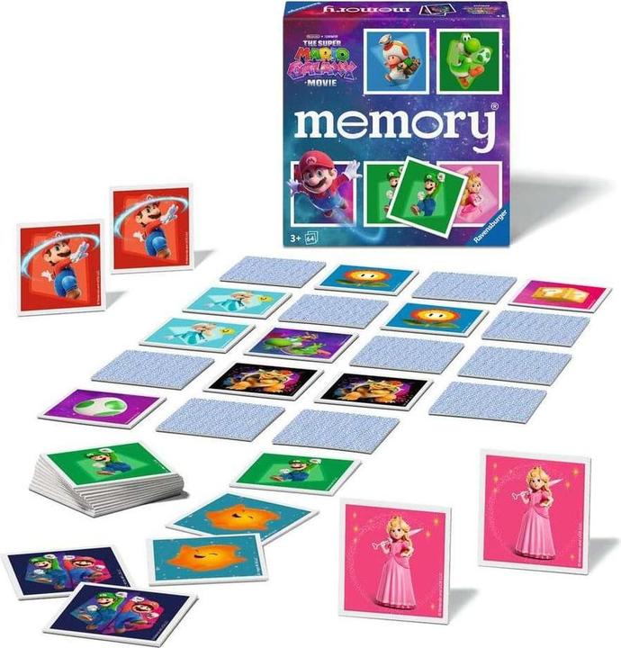 Actual product image Ravensburger memory® Super Mario (German, 2 - 8 Players)