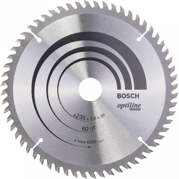 Actual product image Bosch Professional Zubehör PRO Wood circular saw blade, 235 x 2.8 x 30 mm