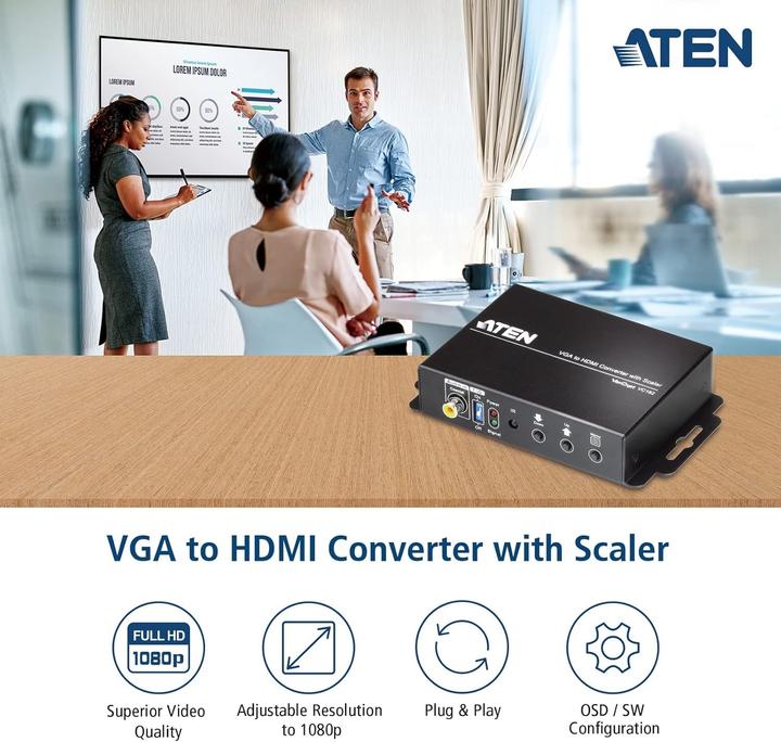Produktbild Aten VC182 Videokonverter