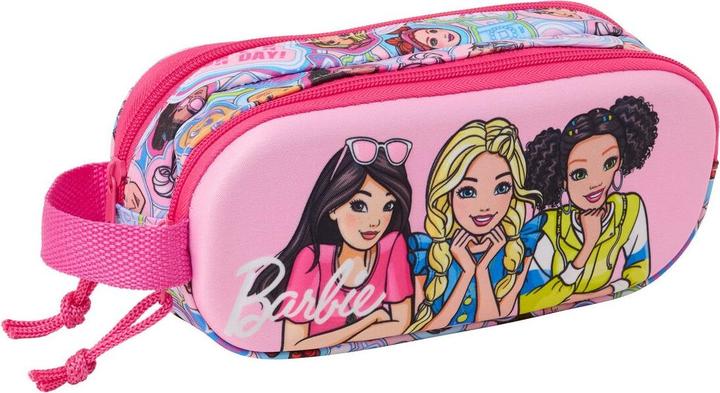 Image du produit Barbie Étui double multi-usage rose