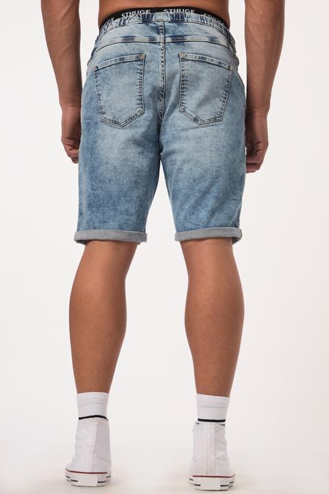 Actual product image Sthuge denim Bermuda shorts FLEXLASTIC®, denim, destroyed, up to 8XL (8XL)