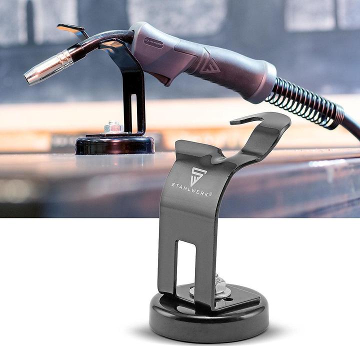 Produktbild Stahlwerk Schweissbrenner-Halterung MIG MAG mit magnetischem Standfuss