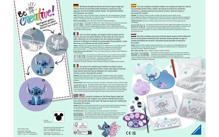 Image du produit Ravensburger Moulage de plâtre Stitch