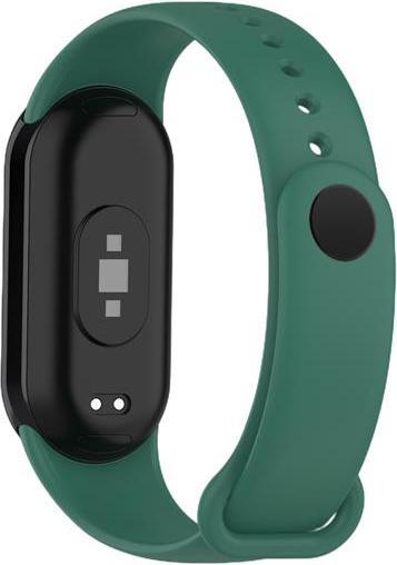 Actual product image OEM Mi Band 9 / M9 / 8 / M8 (8) Silikonarmband, GRÜN (Silicone)