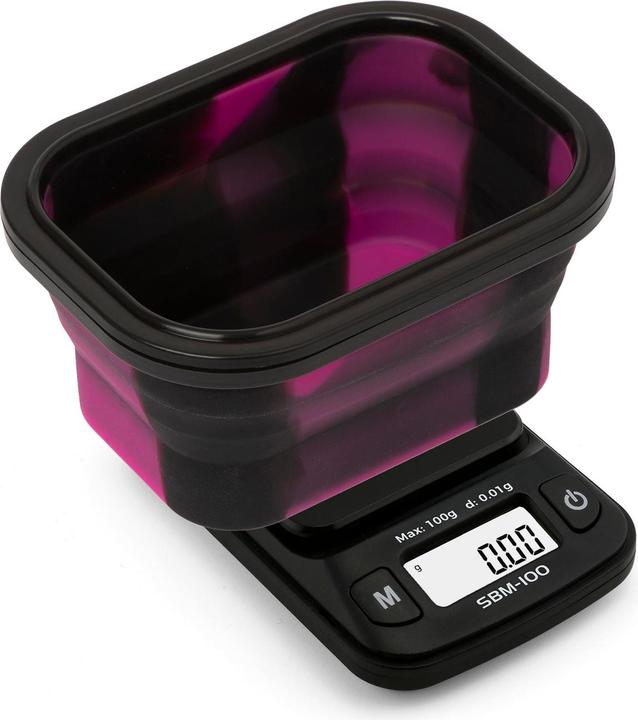 Actual product image On SBM-100-PK Silicone scale - 100g x 0.01g