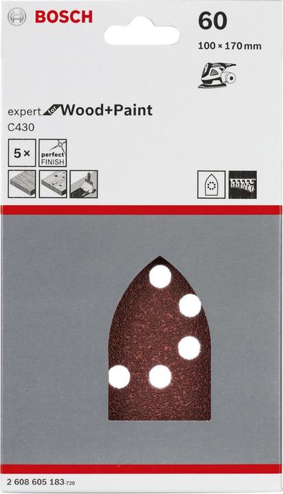 Produktbild Bosch Professional Zubehör Schleifblatt C430 (100)