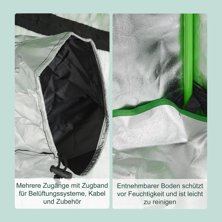 Actual product image Relaxdays grow tent