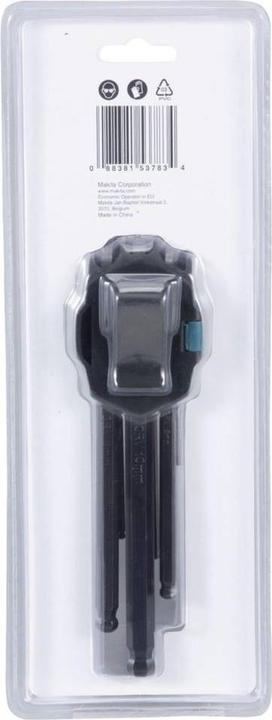 Actual product image Makita Hexagon socket set 9pcs.