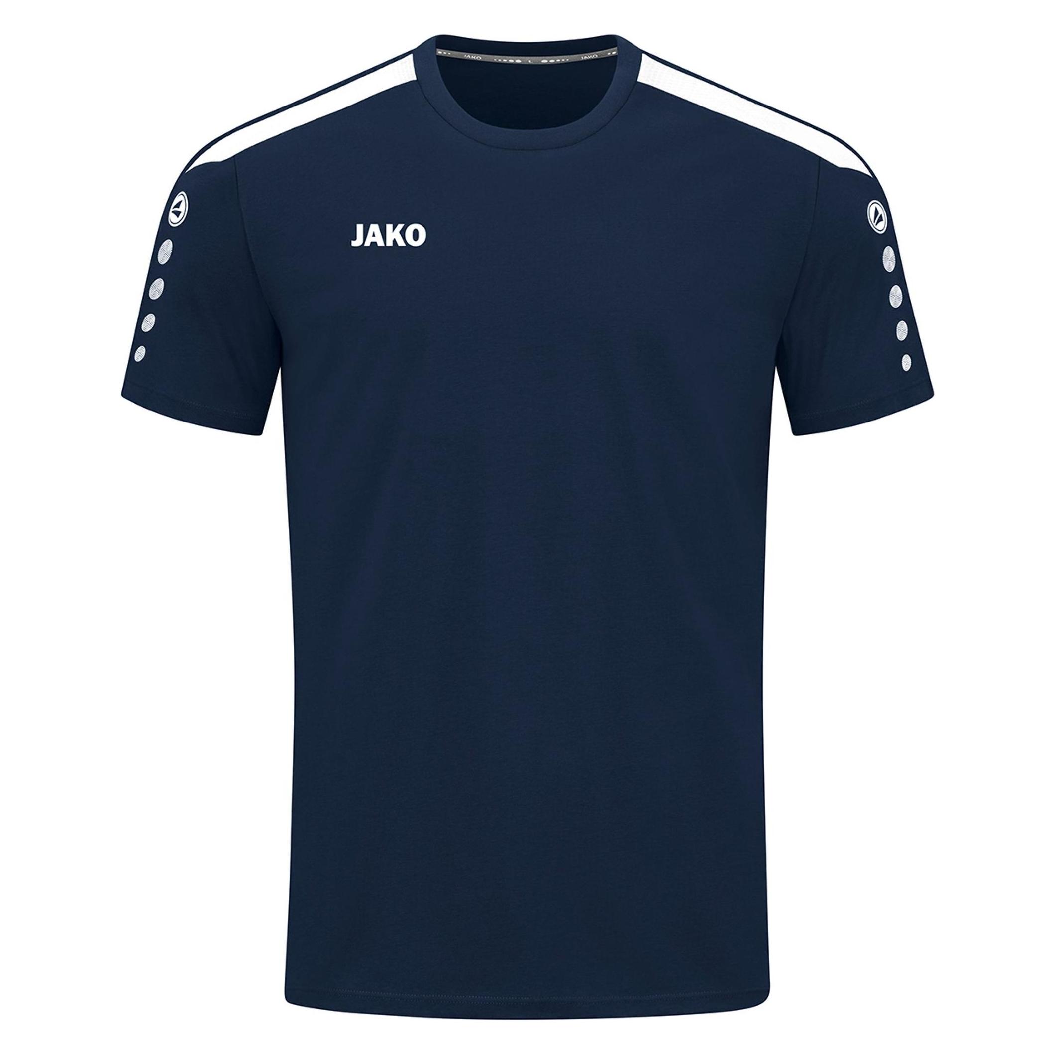 Jako, Damen, Sportshirt, T-Shirt Power (4XL), Blau, 4XL