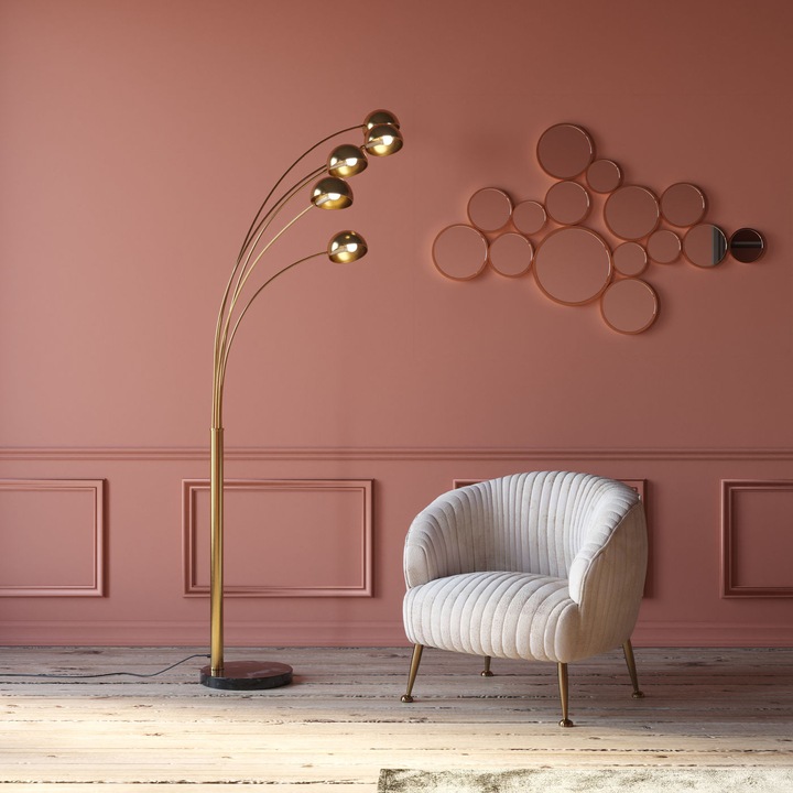 Produktbild Kare Design Stehleuchte Five Fingers Brass (E14)