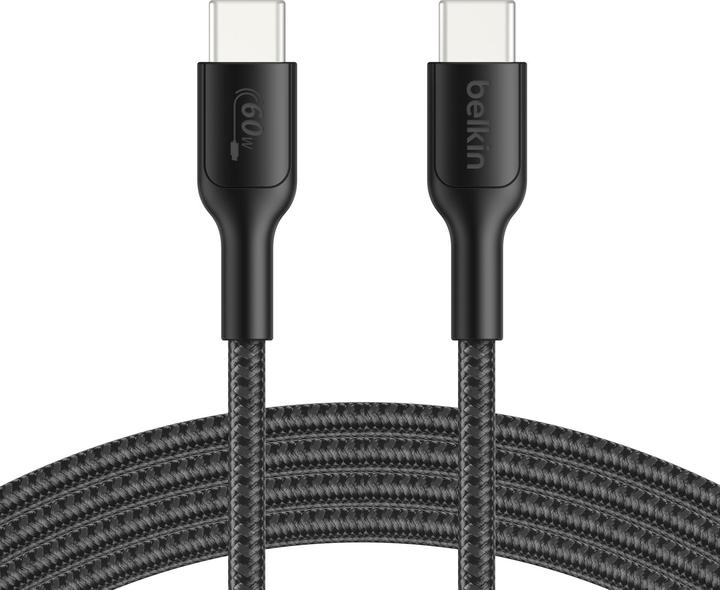 Produktbild Belkin USB-C/USB-C Gaming Kabel 2m gefl. Switch 2 ENA008hq2MBK (2 m, USB 2.0)