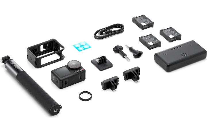 Actual product image DJI Osmo Action 5 Pro Adventure Combo (120p, Wi-Fi, Bluetooth)