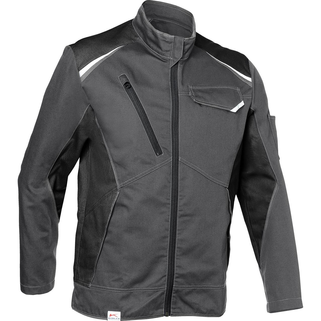 Kübler, Arbeitsjacke, Jacke ICONIQ anthrazit/schwarz Form 1140 Grösse S (S)