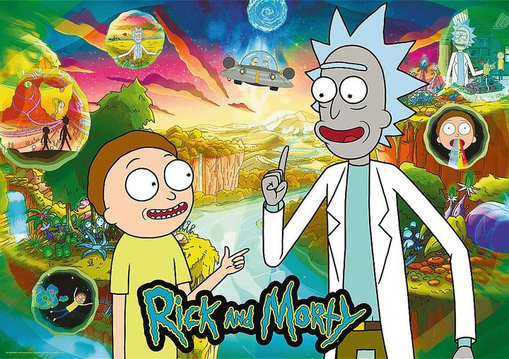 Produktbild Trefl Puzzle Premium Plus 1000 - Marvel Rick and Morty (1000 Teile)
