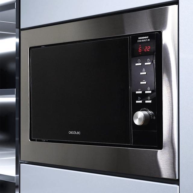Actual product image Cecotec GRANDHEAT 2350 BUILT-IN STEELBLACK (23 l)