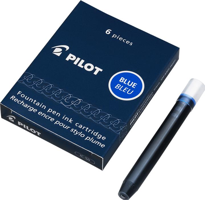Actual product image Pilot Namiki ink cartridges (Blue, 12 pcs.)