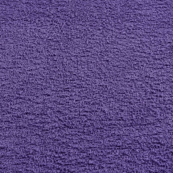 Productafbeelding VidaXL Handdoeken 4 st. Paars 100x200 cm 360 g/m² 100% katoenen strandlaken
