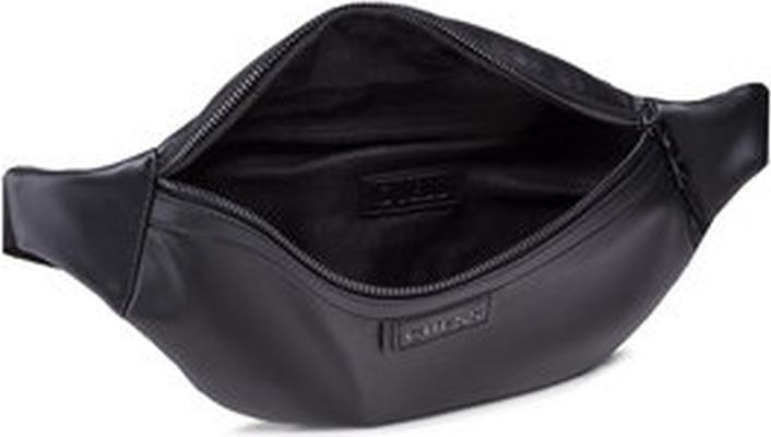 Actual product image Guess Kidney, Textile Fanny Pack, Trouse Pouche, Black, 21/30 x 15 x 7.5 c