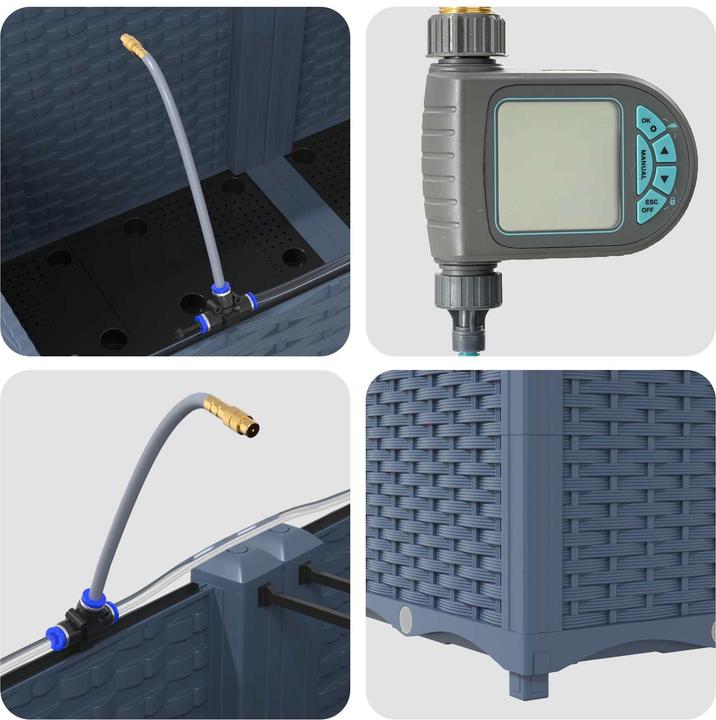Actual product image vidaXL Gartenpflanzer